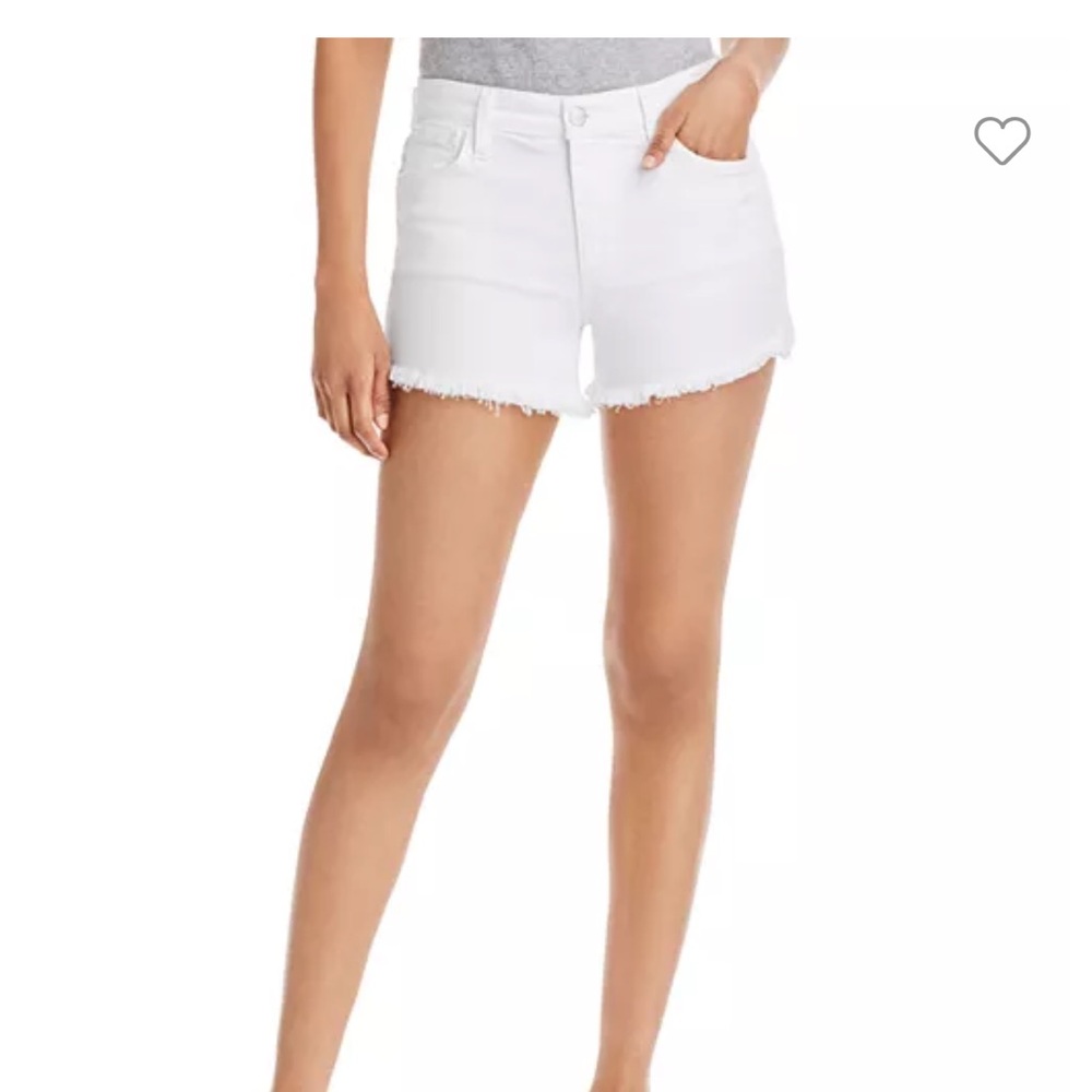 Joes Jeans Ozzie cutoff Denim Shorts white 4”